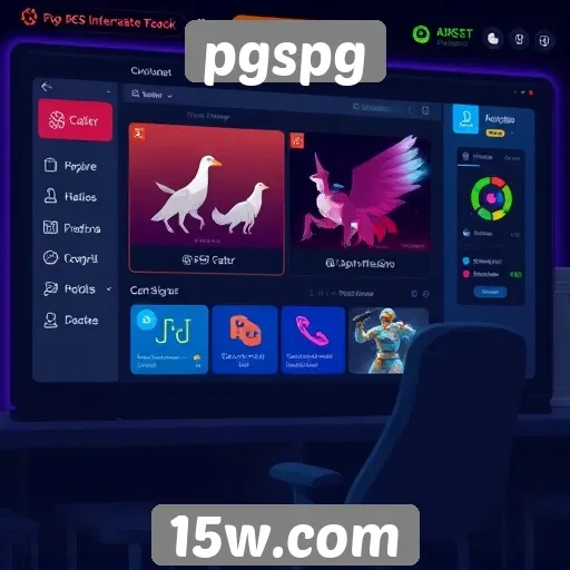 análise da interface do usuário do pgspg